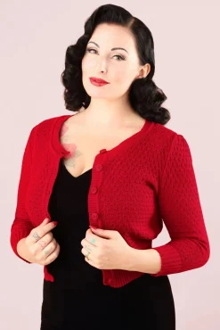 New Jennie Vest In Rood Vrouwen Vestjes