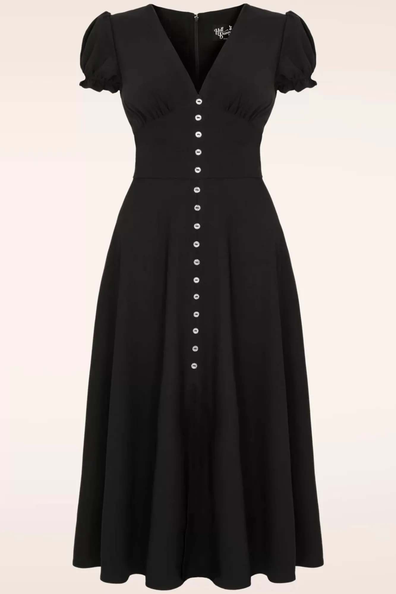 Discount Jinx Jurk In Zwart Vrouwen Swing Jurken