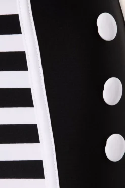 Best Joelle Stripes Bikinibroekje In Zwart En Wit Vrouwen Bikini's