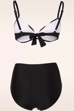 Best Joelle Stripes Bikinibroekje In Zwart En Wit Vrouwen Bikini's
