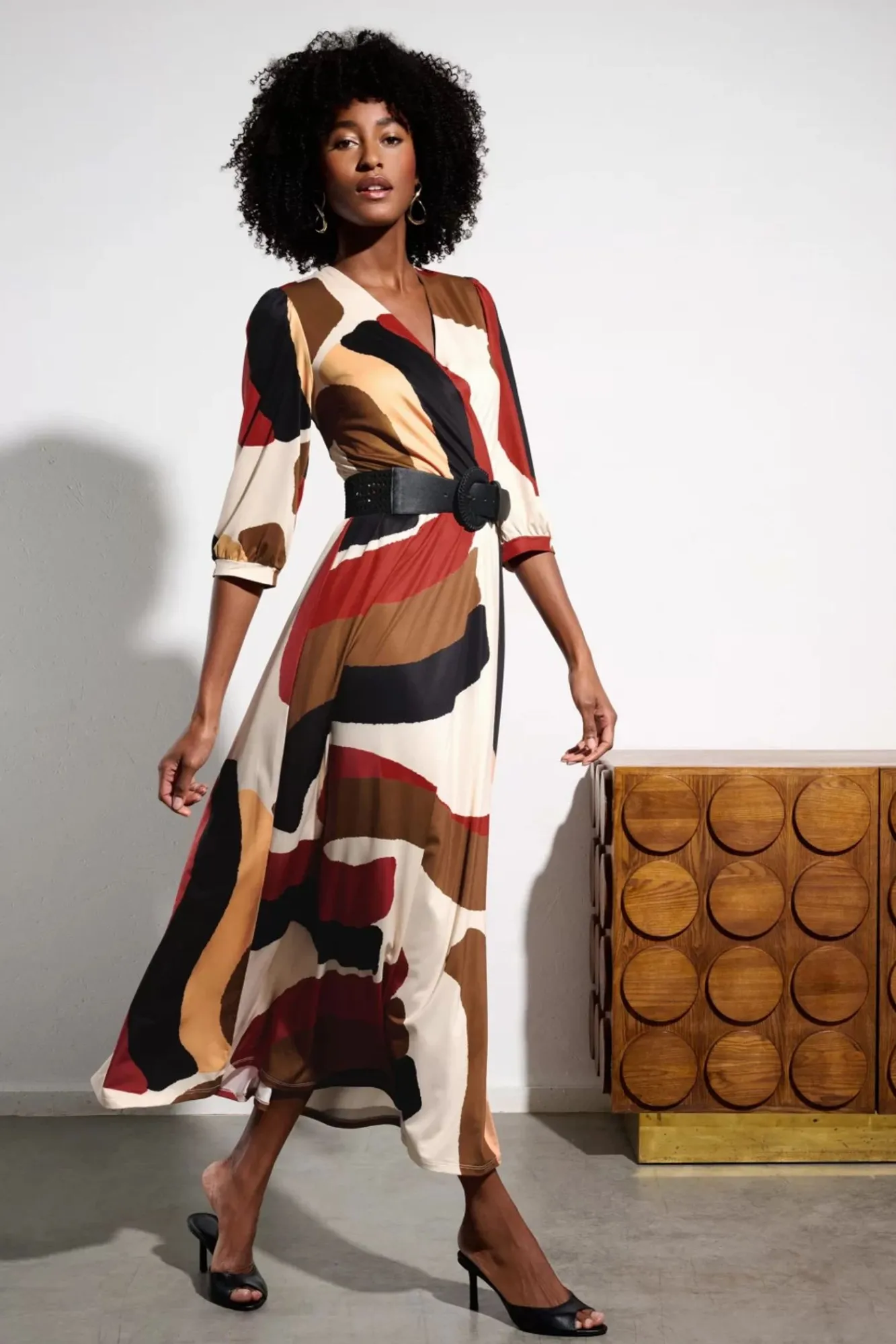 Discount Josie Crossover Maxi Jurk In Multi Vrouwen Maxi Jurken