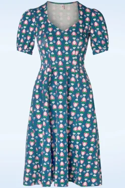 Joyful Heart Jurk In Strawberry And Kiss Vrouwen Plus Size Jurken