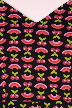 Clearance Joyful Heart Jurk In Tutti Frutti Rainbow Dance Vrouwen Plus Size Jurken