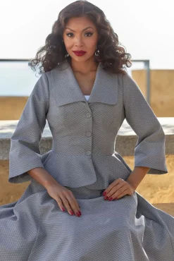 Best Julie Silver Getailleerde Blazer In Grijs Vrouwen Jassen