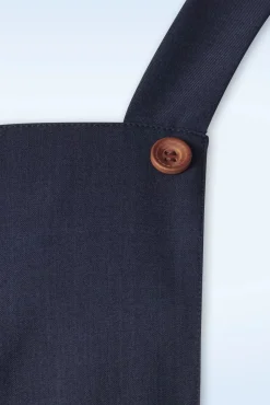 Outlet June Playsuit In Marineblauw Vrouwen Playsuits & Jumpsuits