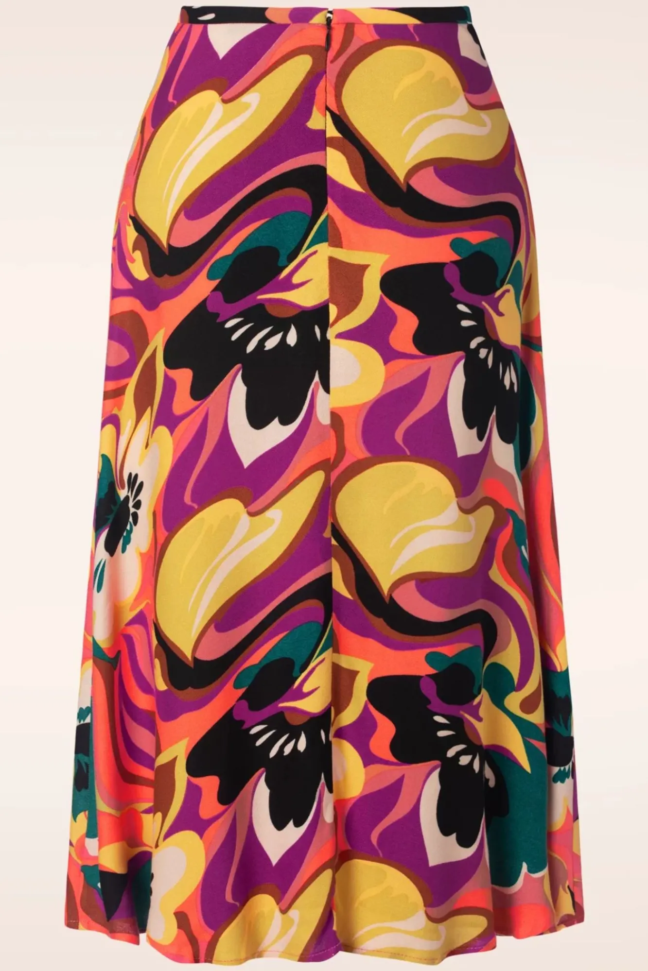 Outlet Juno Aurelio Rok In Shell Oranje Vrouwen Rokken