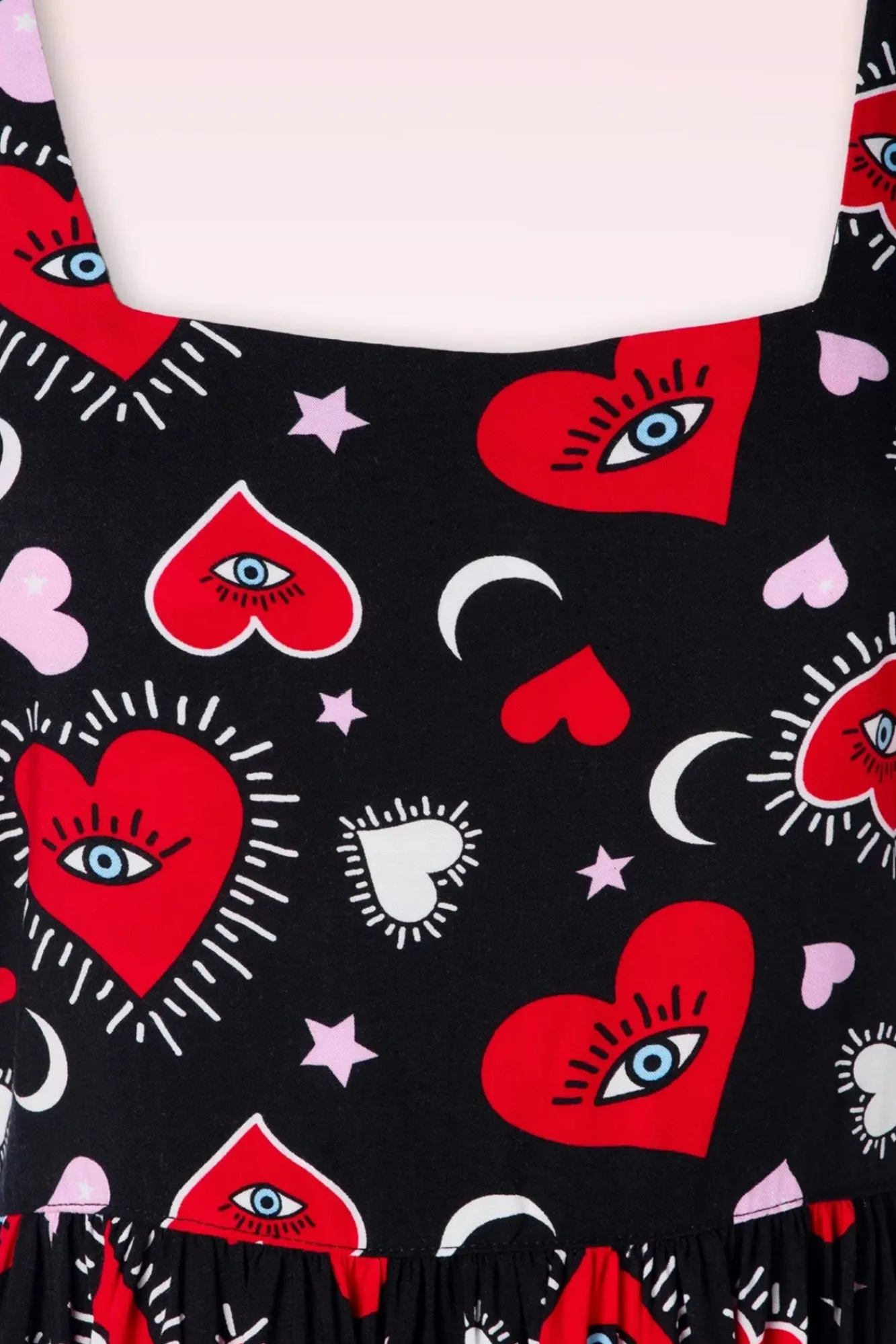 Clearance Kate Heart Jurk In Zwart Vrouwen Plus Size Jurken