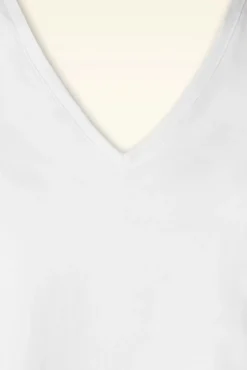 Outlet Katie Top In Wit Vrouwen Tops