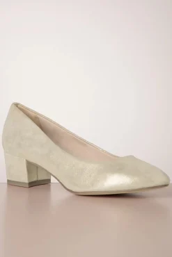 Online Katrin Suedine Pumps In Champagne Vrouwen Pumps