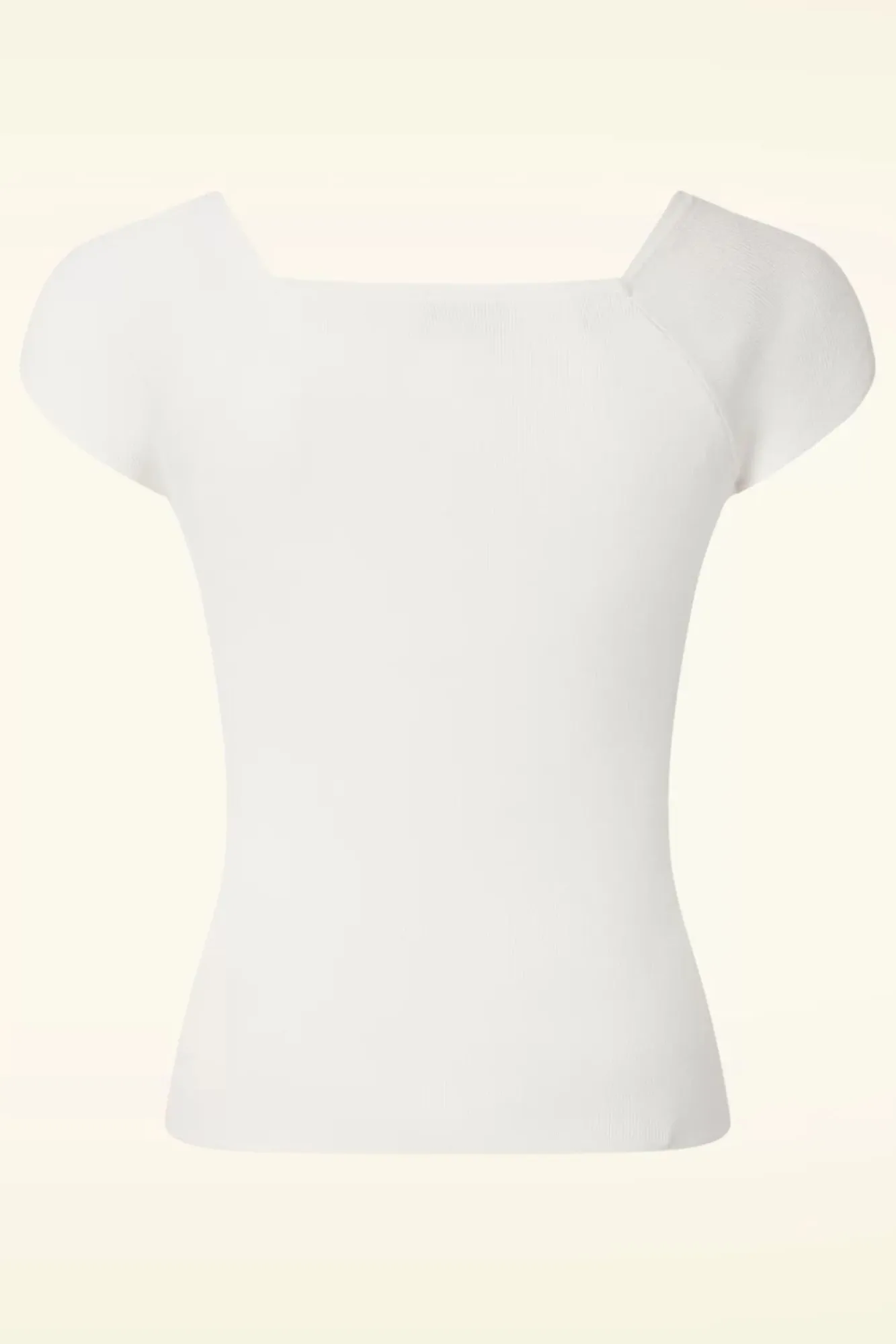 Outlet Kaylie Top In Gebroken Wit Vrouwen Tops