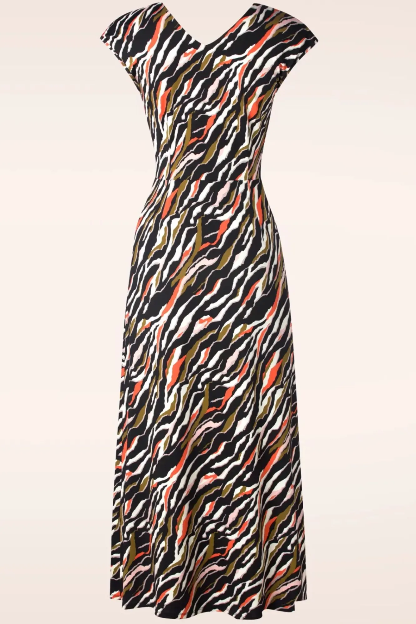 Best Kyra Geknoopte Maxi Jurk In Zwart Vrouwen Plus Size Jurken