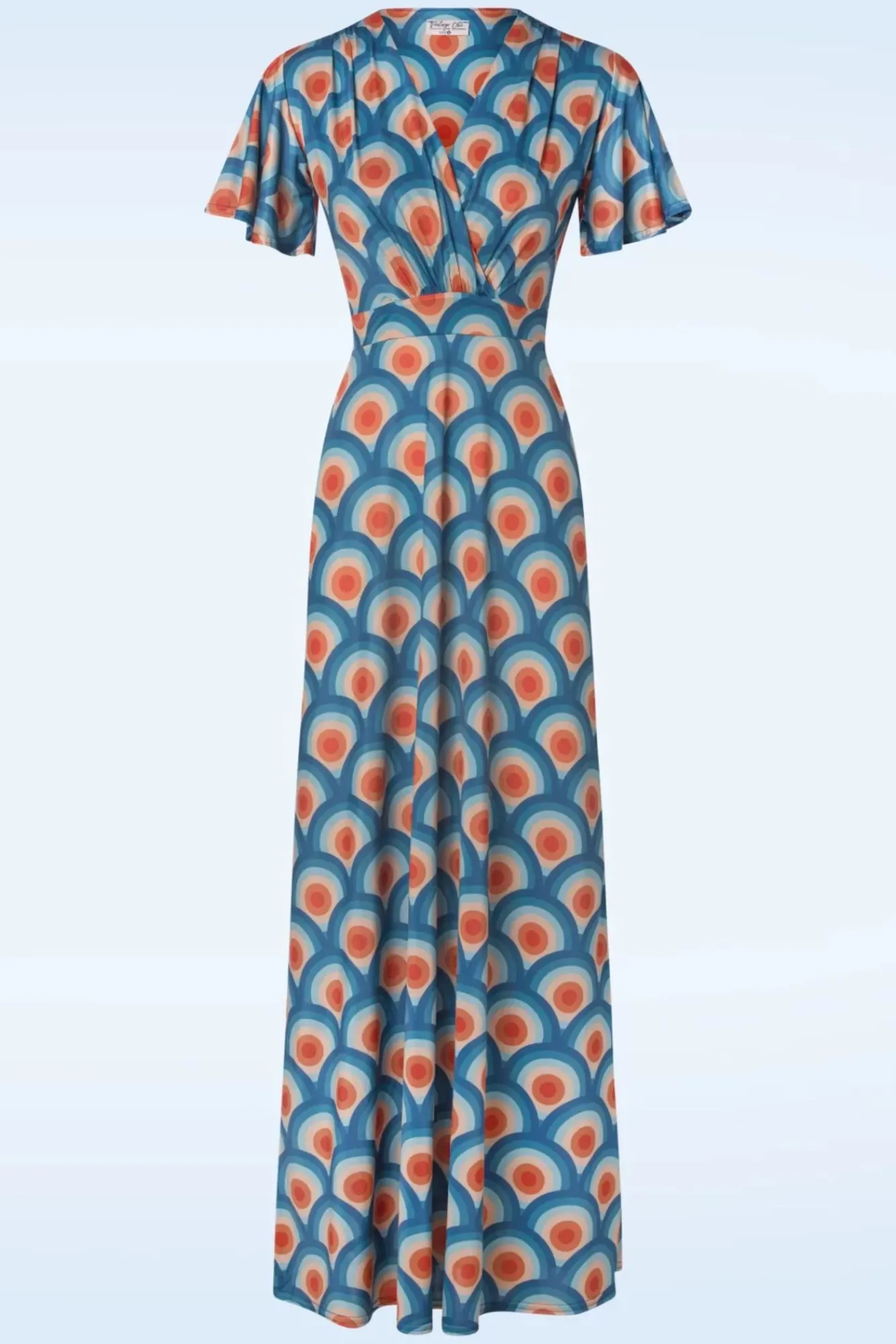 Hot Laurie Maxi Jurk In Circle Geo Print Vrouwen Plus Size Jurken