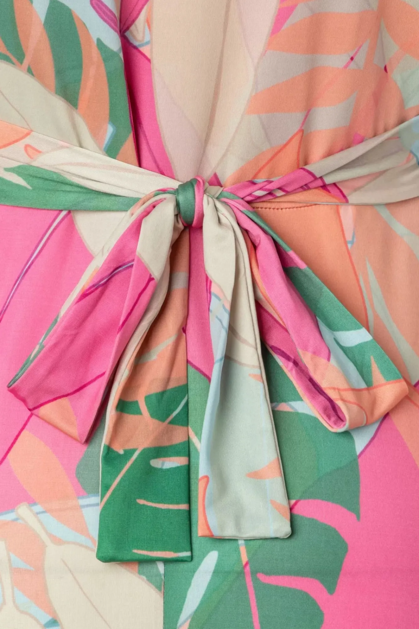 Online Laurie Maxi Jurk In Multi Pastle Leaves Vrouwen Plus Size Jurken