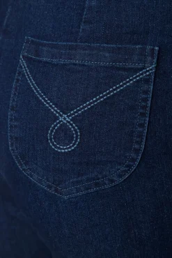 Discount Legs Eleven Uitlopende Broek Van Denim Vrouwen Broeken