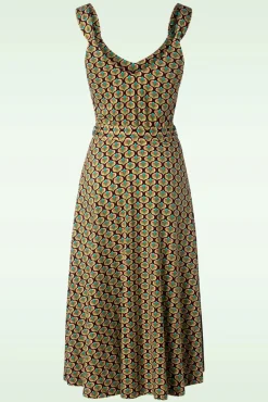 Clearance Lenny Indy Jurk In Delphinium Groen Vrouwen Plus Size Jurken