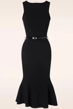 Outlet Lexi Pencil Jurk In Zwart Vrouwen Plus Size Jurken