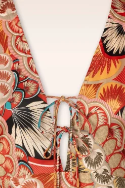 Little Lies Jurk In Rood Vrouwen Maxi Jurken