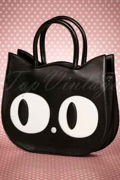 Online Lizzy De Big Eyed Cat Tas In Zwart Vrouwen Tassen