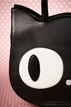Online Lizzy De Big Eyed Cat Tas In Zwart Vrouwen Tassen