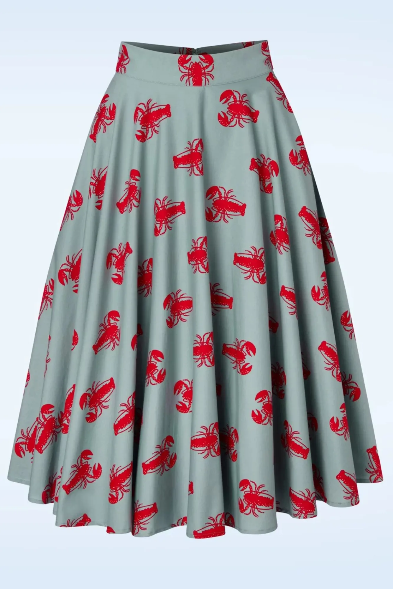 New Lobster Love Rok In Blauw Vrouwen Rokken