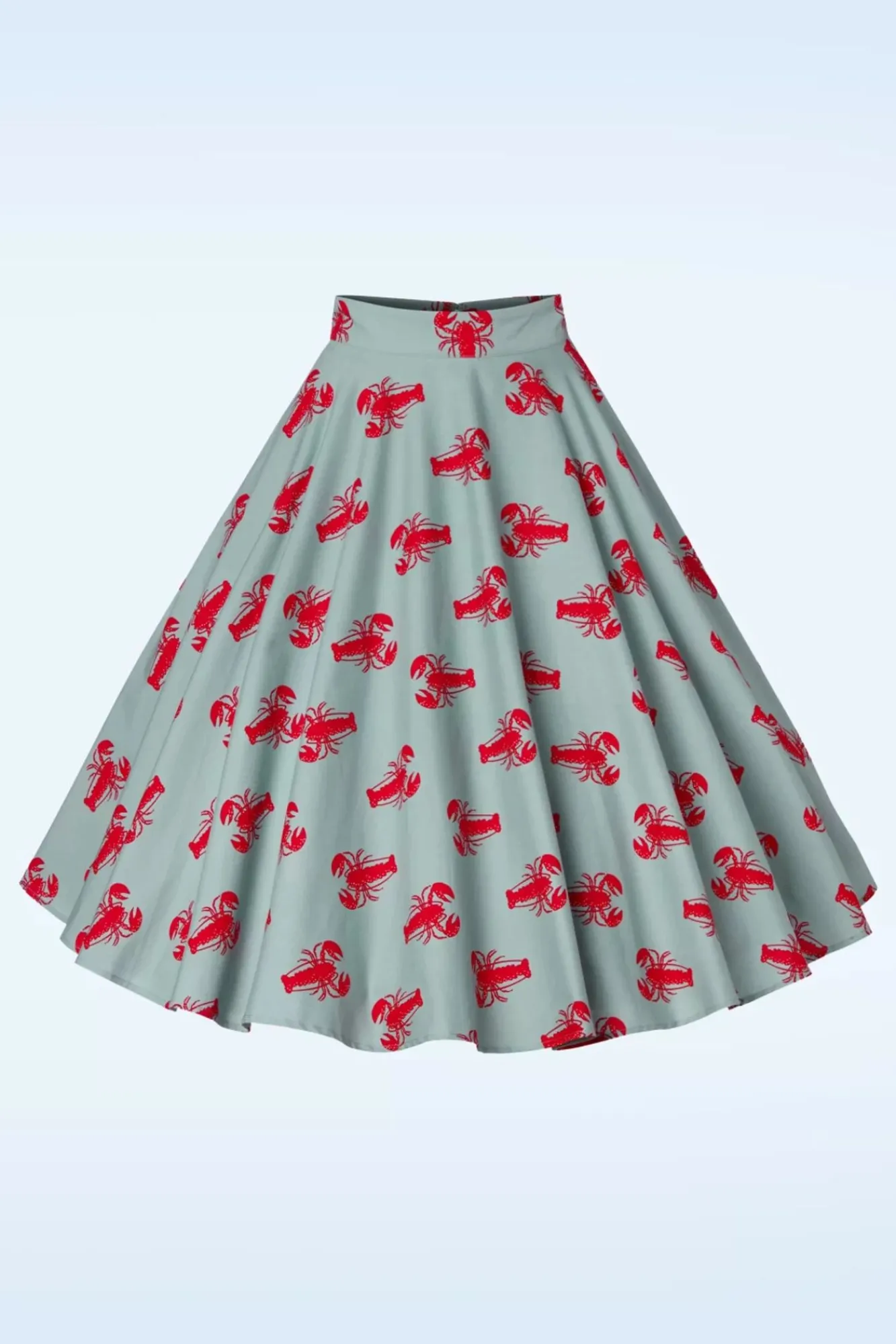 New Lobster Love Rok In Blauw Vrouwen Rokken