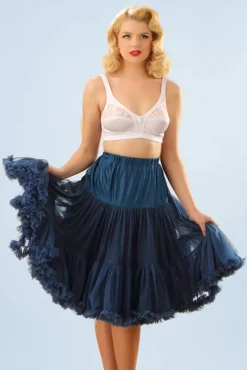 Sale Lola Lifeforms Petticoat In Marineblauw Vrouwen Petticoats