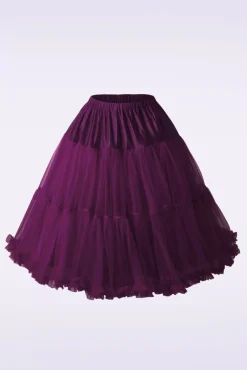 Online Lola Lifeforms Petticoat In Aubergine Vrouwen Petticoats