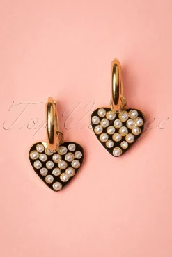 Love Pearl Oorbellen In Goud Vrouwen Sieraden