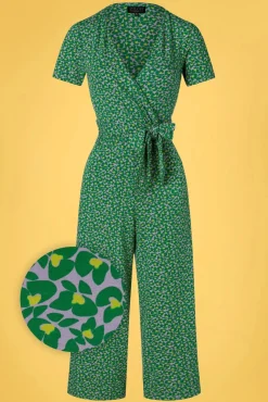 Best Mabel Butterfly Jumpsuit In Appel Vrouwen Playsuits & Jumpsuits
