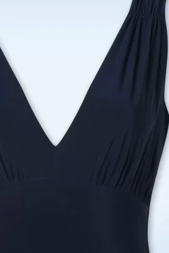 Sale Macey Maxi Jurk In Marineblauw Vrouwen Plus Size Jurken