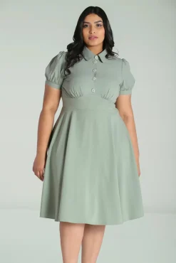 Maddy Jurk In Groen Vrouwen Effen Jurken