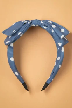 Best Magdalena Haarband In Blauw Vrouwen Haaraccessoires