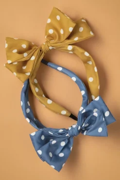 Best Magdalena Haarband In Blauw Vrouwen Haaraccessoires