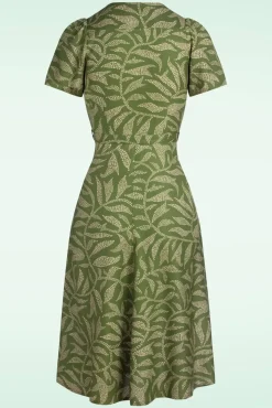 Sale Magnolia Celebes Jurk In Groen Vrouwen Swing Jurken