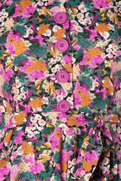 Clearance Magnolia Jurk In Botanica Rose Vrouwen Plus Size Jurken