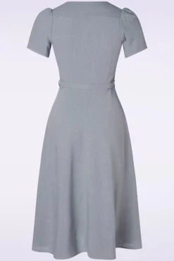 New Magnolia Jurk In Lavendel Vrouwen Swing Jurken