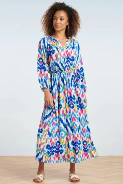 Outlet Maisy Maxi Jurk In Multi Vrouwen Plus Size Jurken