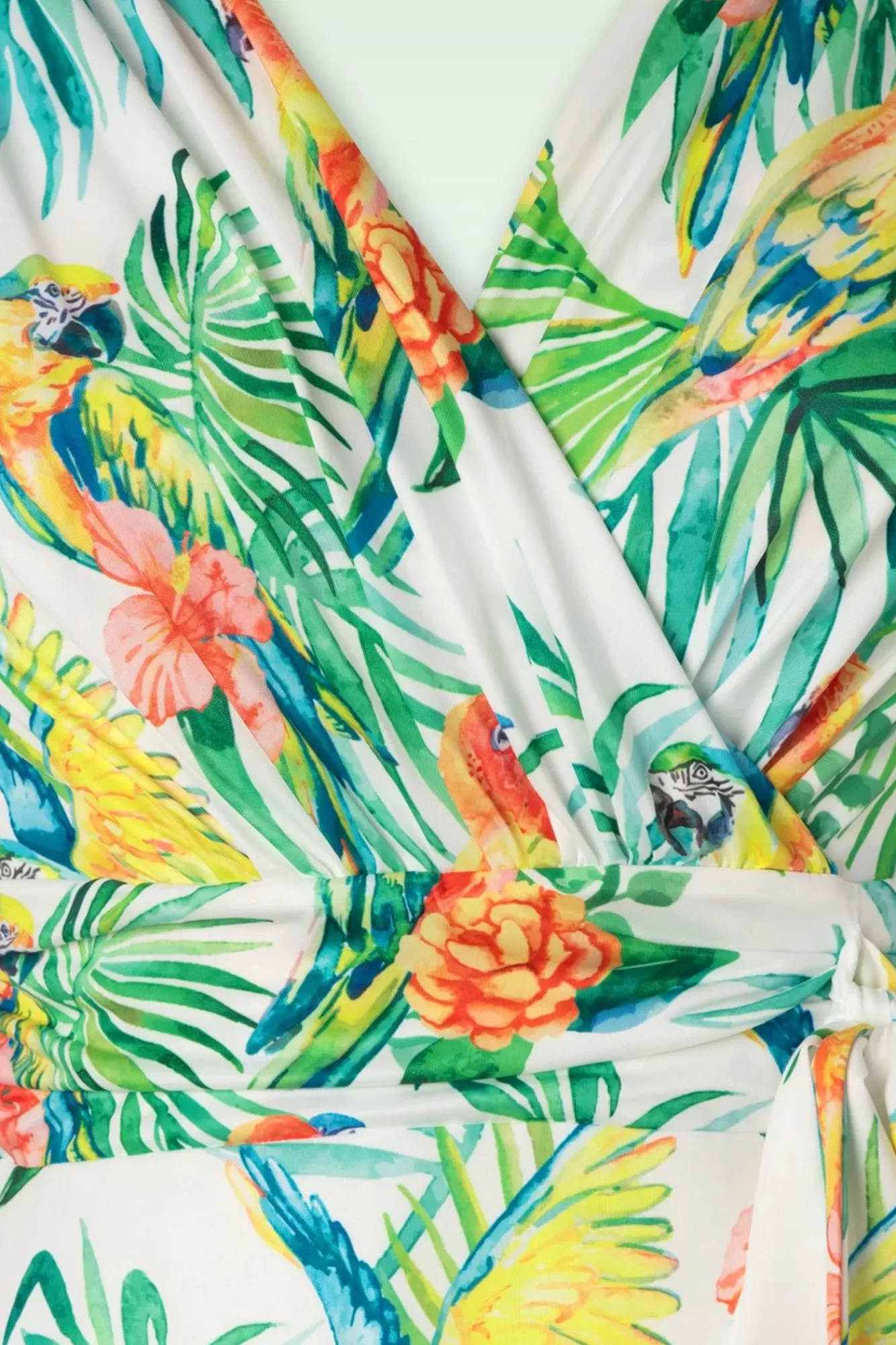 Sale Malia Tropical Parrot Maxi Jurk In Multi Vrouwen Plus Size Jurken