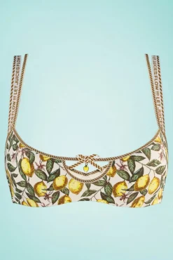 Discount Mambo Amalfi Demi-Bh Met Citroenprint In Creme Vrouwen Bh's