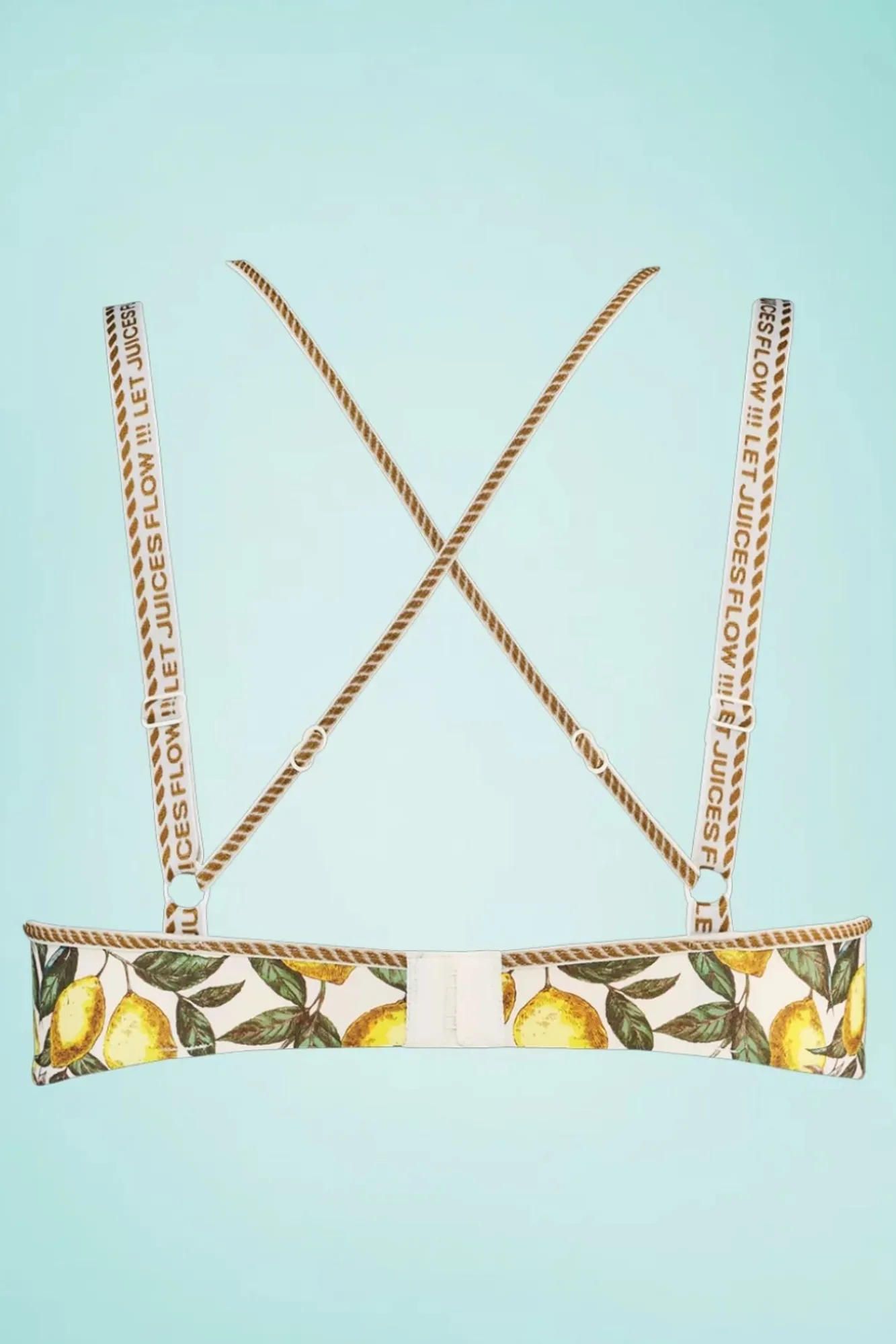 Discount Mambo Amalfi Demi-Bh Met Citroenprint In Creme Vrouwen Bh's