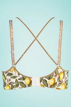 Discount Mambo Amalfi Demi-Bh Met Citroenprint In Creme Vrouwen Bh's