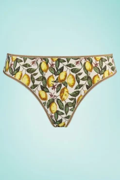 Discount Mambo Amalfi Vlinderbroekje Met Citroenprint In Creme Vrouwen Lingerie