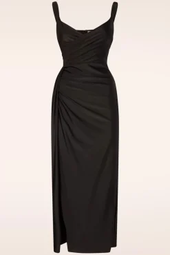 Discount Manchester Pencil Jurk In Zwart Vrouwen Plus Size Jurken