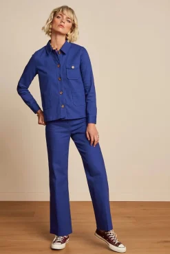 Best Marcie Broek Sturdy In Dazzling Blauw Vrouwen Broeken