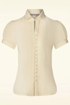 Online Margot Blouse In Antiek Wit Vrouwen Blouses