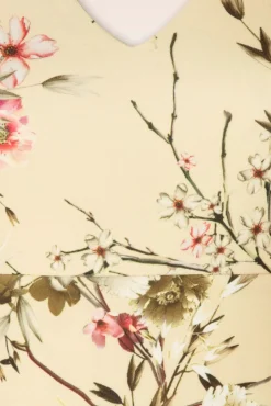 Maribelle Floral Jumpsuit In Zwart Vrouwen Playsuits & Jumpsuits