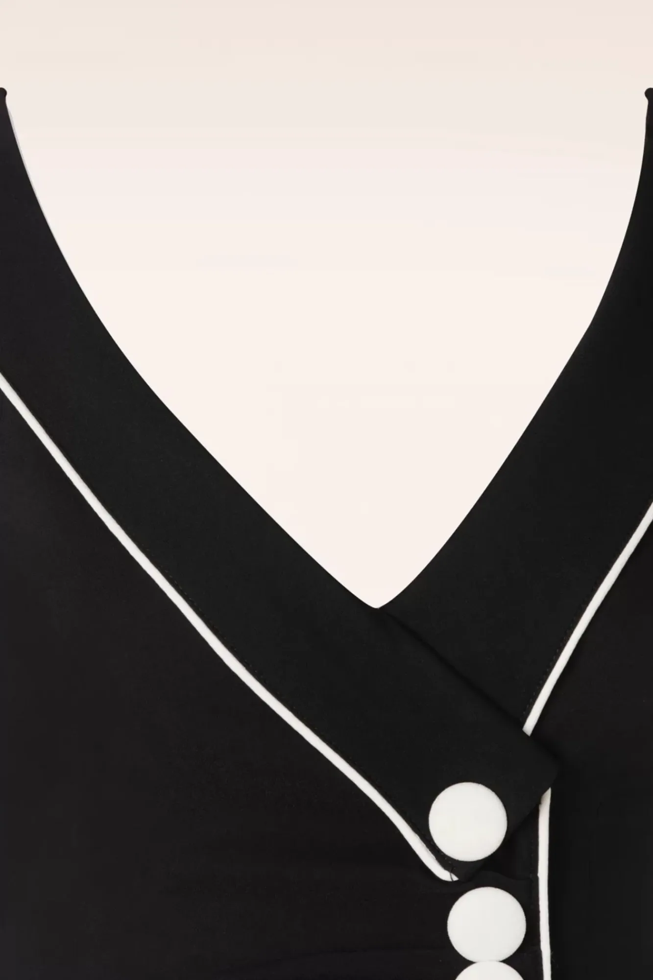 Outlet Marica Visgraat Swingjurk In Zwart Vrouwen Plus Size Jurken