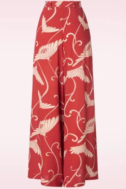 Discount Marnie Broek Pixy In Tweed Oranje Vrouwen Broeken