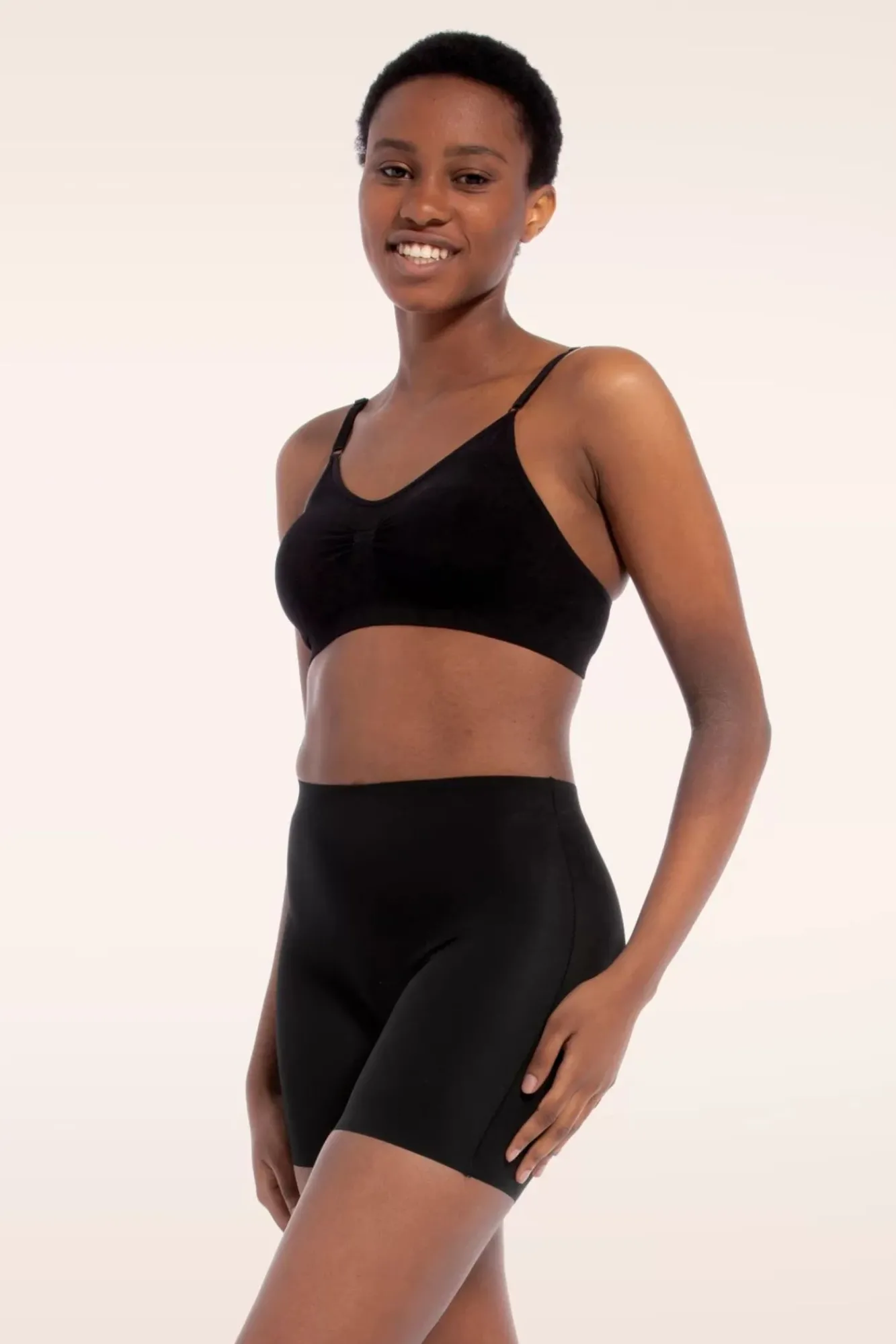 Sale Maxi Sexy Short In Zwart Vrouwen Shapewear