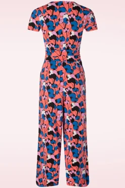 New Melanie Jumpsuit In Bouquet Coral Vrouwen Playsuits & Jumpsuits
